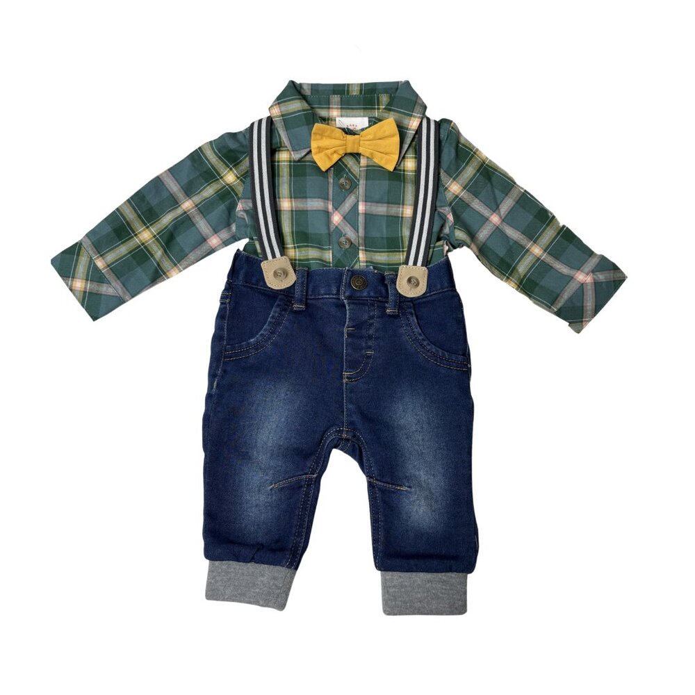 Cat & Jack Boys’ 3-Piece Dress Set – 0–3M